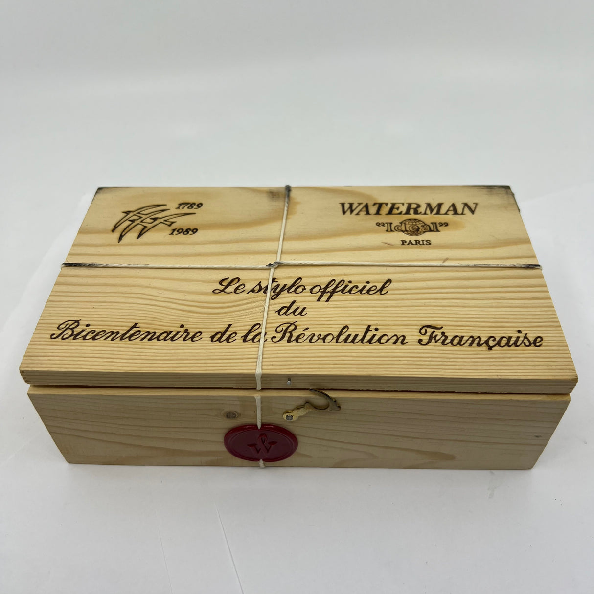 Waterman French Bi-Centennial LeMans Set - #100 Fountain Pen & Matching Ballpoint - Extra Fine 18 Kt Gold Nib