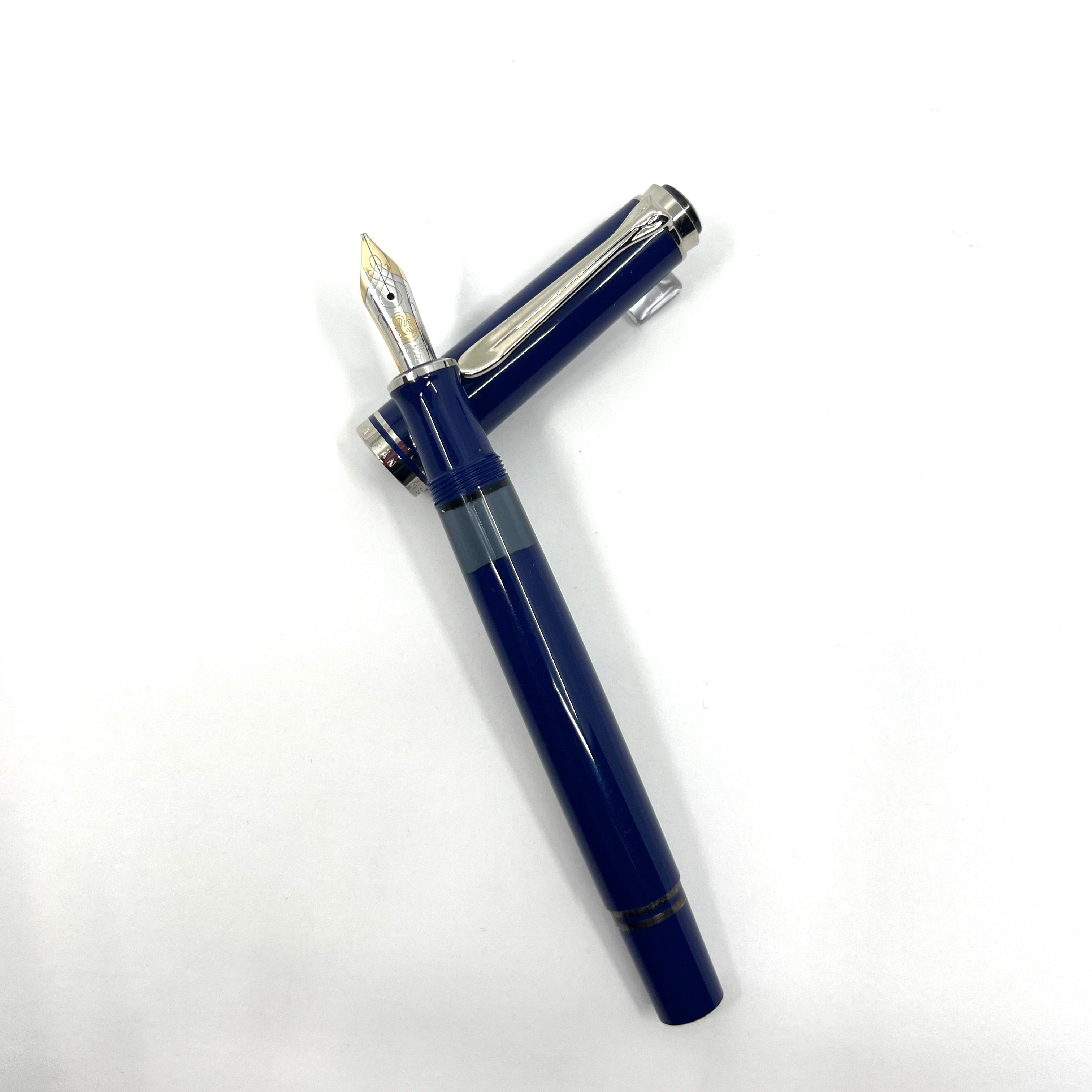 Pelikan M605 Solid Blue Special Edition Fountain Pen – Fountain
