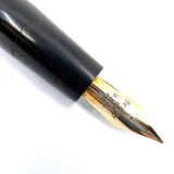 Bexley ULTRA GIANT Limited Edition Black Ebonite Fountain Pen with a Companion Orange Fountain Pen Hidden Inside - Oversized Medium 14kt  Gold Nib - Number 00 of 25 that were sold to the Public