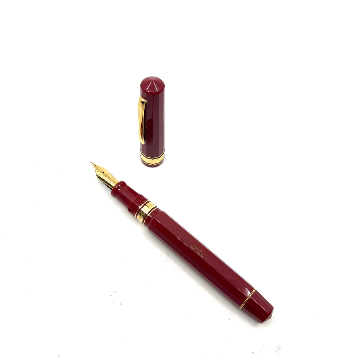 OMAS Francisco de Goya Tuscan Red Facetted Limited Edition Fountain Pen