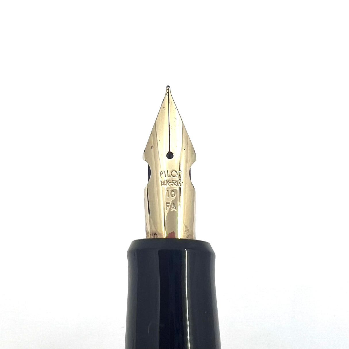 Pilot Black Custom 742 Fountain Pen - Flexible Falcon 14kt Gold Nib