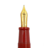 OMAS Milord Paragon Coral Fountain Pen - Medium 18kt Gold Nib