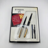Parker 45 set new in gift box  - Ball Pen and Fountain Pen