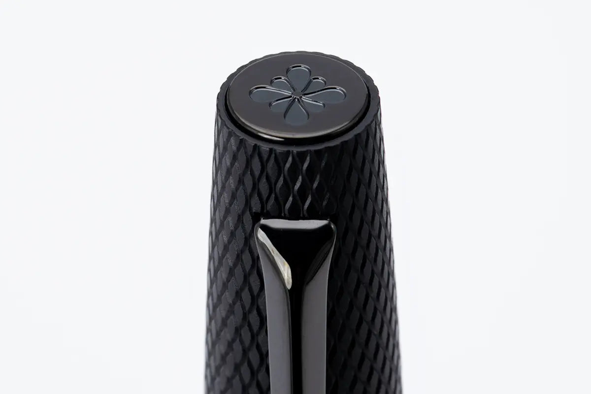 Diplomat Viper Black Quilloche Fountain Pen