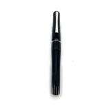 Pilot-Namiki Black Lacquered Bamboo Metal Oversized Fountain  Pen - Broad 14kt Gold Nib