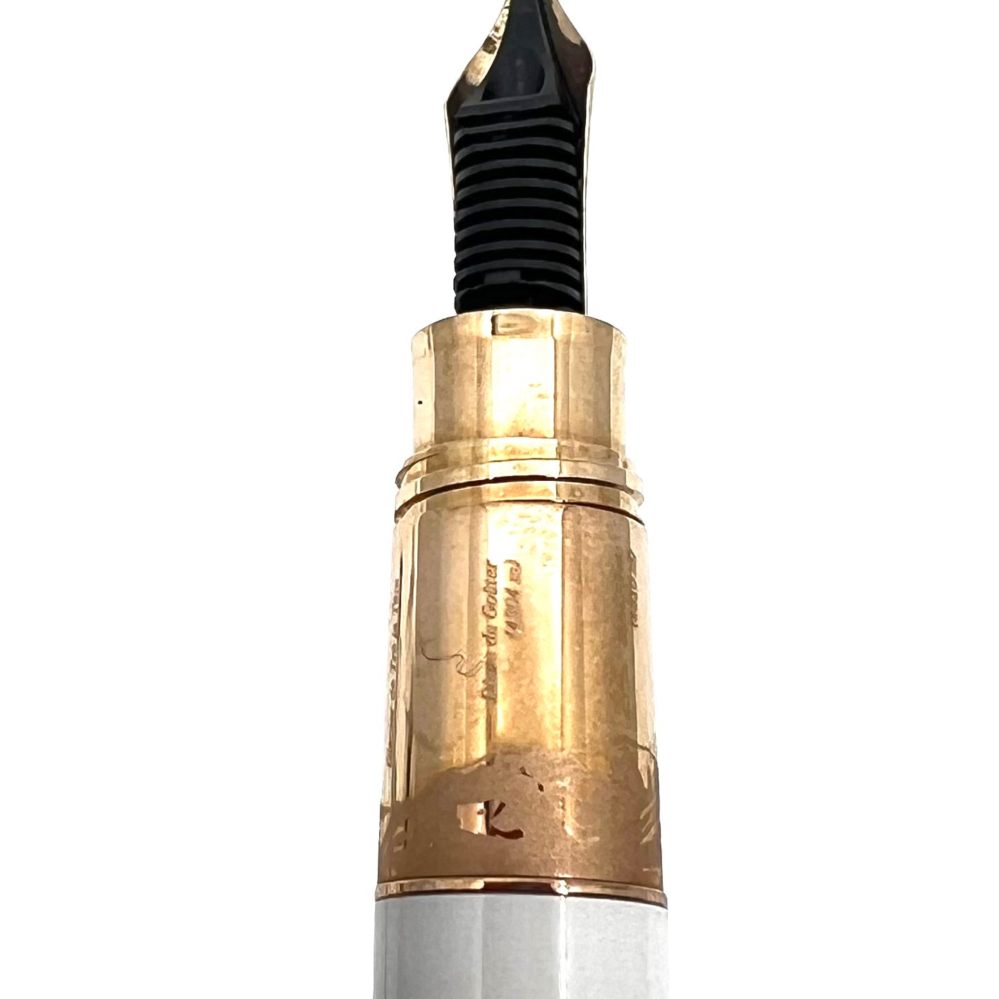 MONT BLANC ゴールド 万年筆 細字 Montblanc Meisterstuck Mozart Fountain Pen Celebrating the Mont