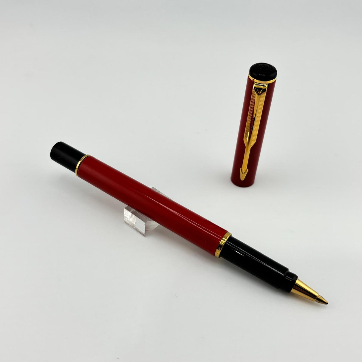 Parker Vintage 88 Metallic Red Set - Roller Ball and Fountain Pen