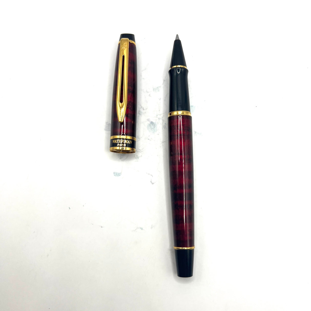 Waterman Expert Dune Red & Black Rollerball