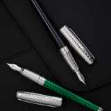 S.T. Dupont Snake Skin Green - Fountain Pen