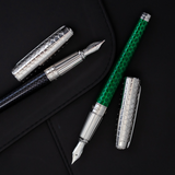 S.T. Dupont Snake Skin Black - Fountain Pen