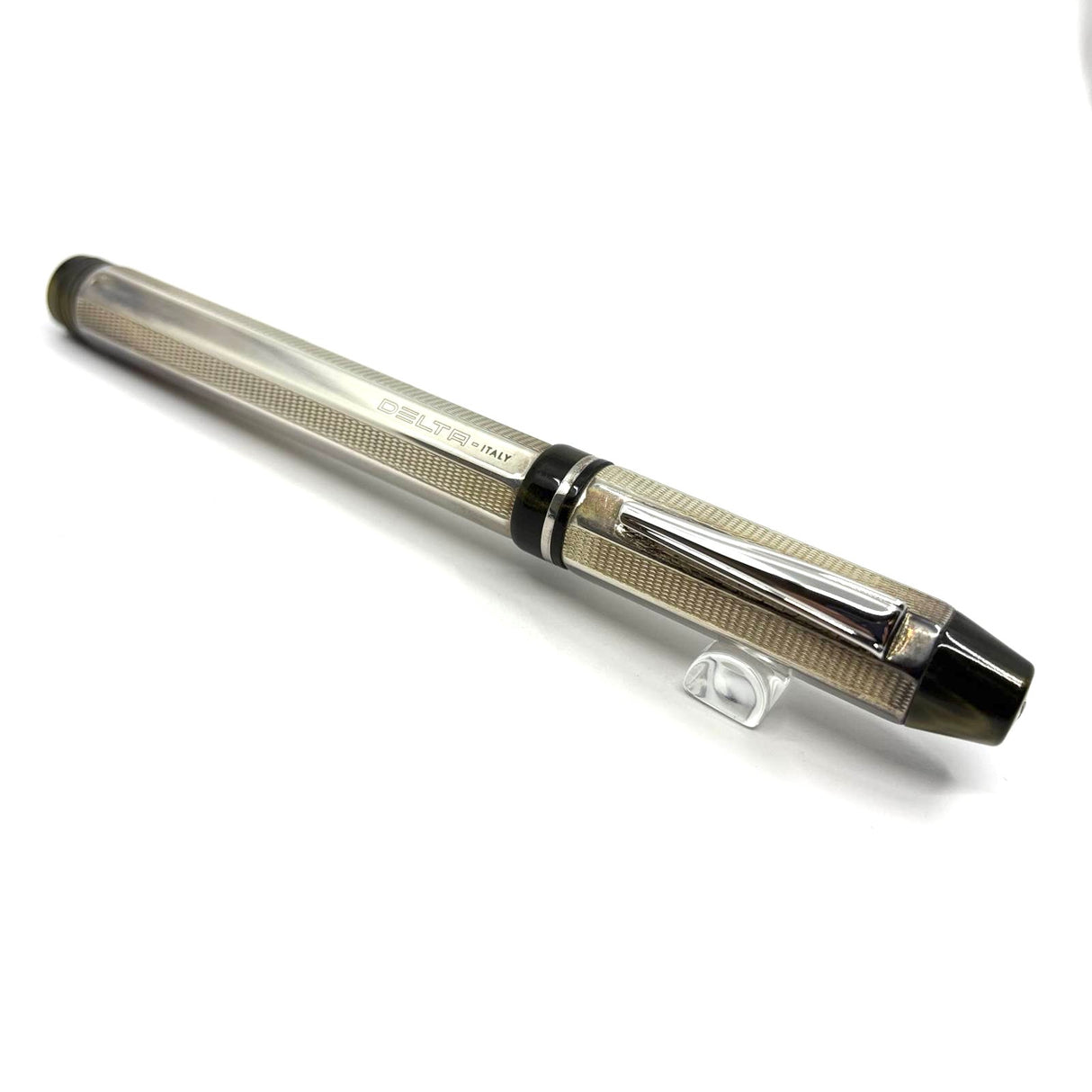 Delta Profili 8-Sided Sterling Silver Fountain Pen