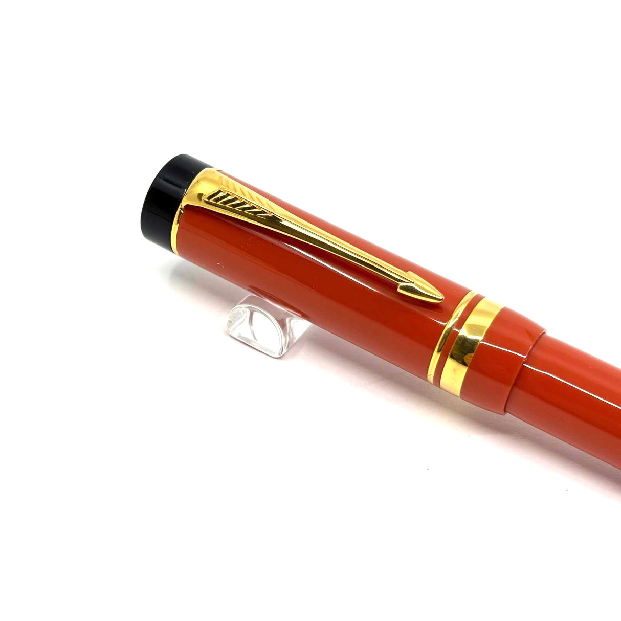 Parker International  Duofold Orange Fountain  Pen