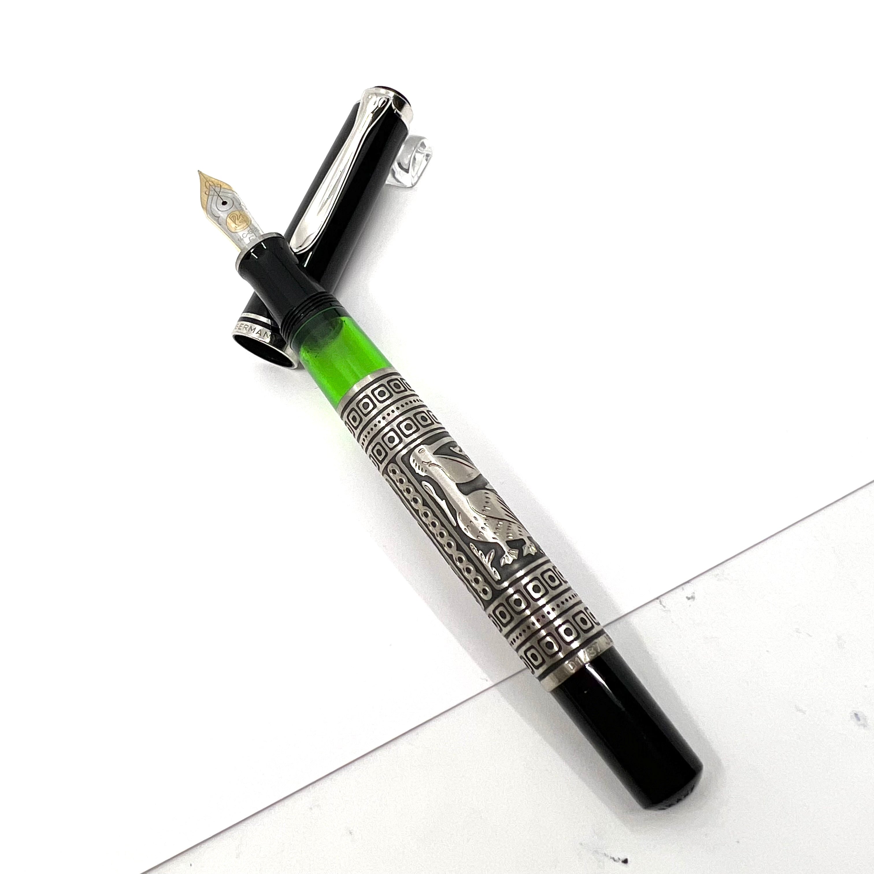 Pelikan M710 Toledo Sterling Silver Fountain Pen (M600 Size