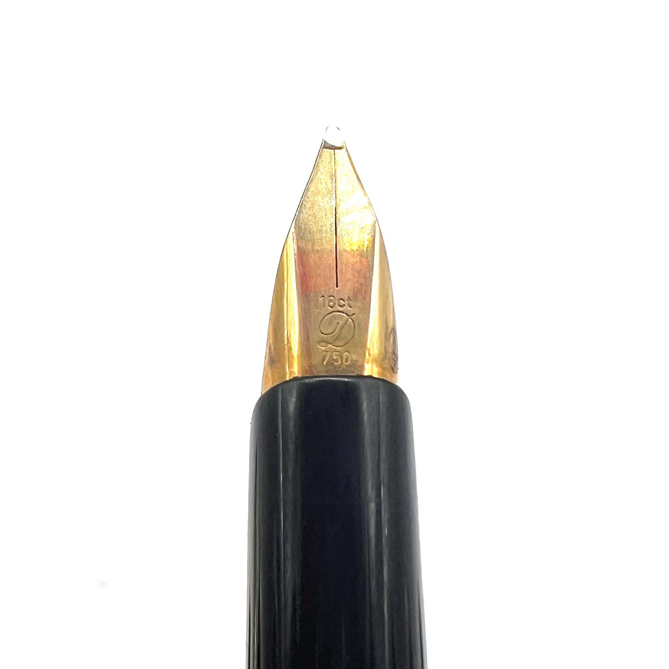 S.T. Dupont Gold Vermeil (Sterling Silver Base) - Smooth Cap