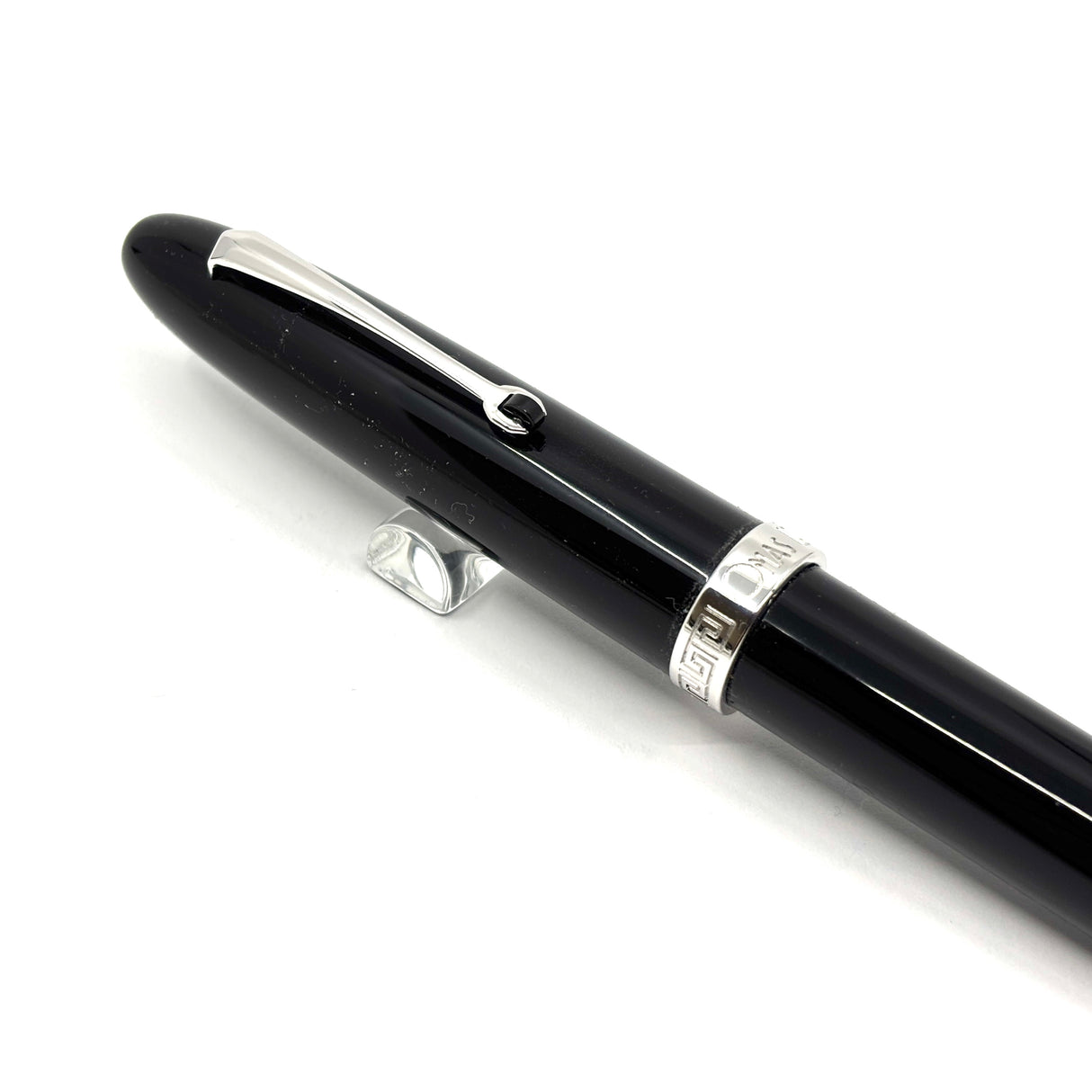 OMAS Ogiva Black  Fountain Pen with High Tech Trim