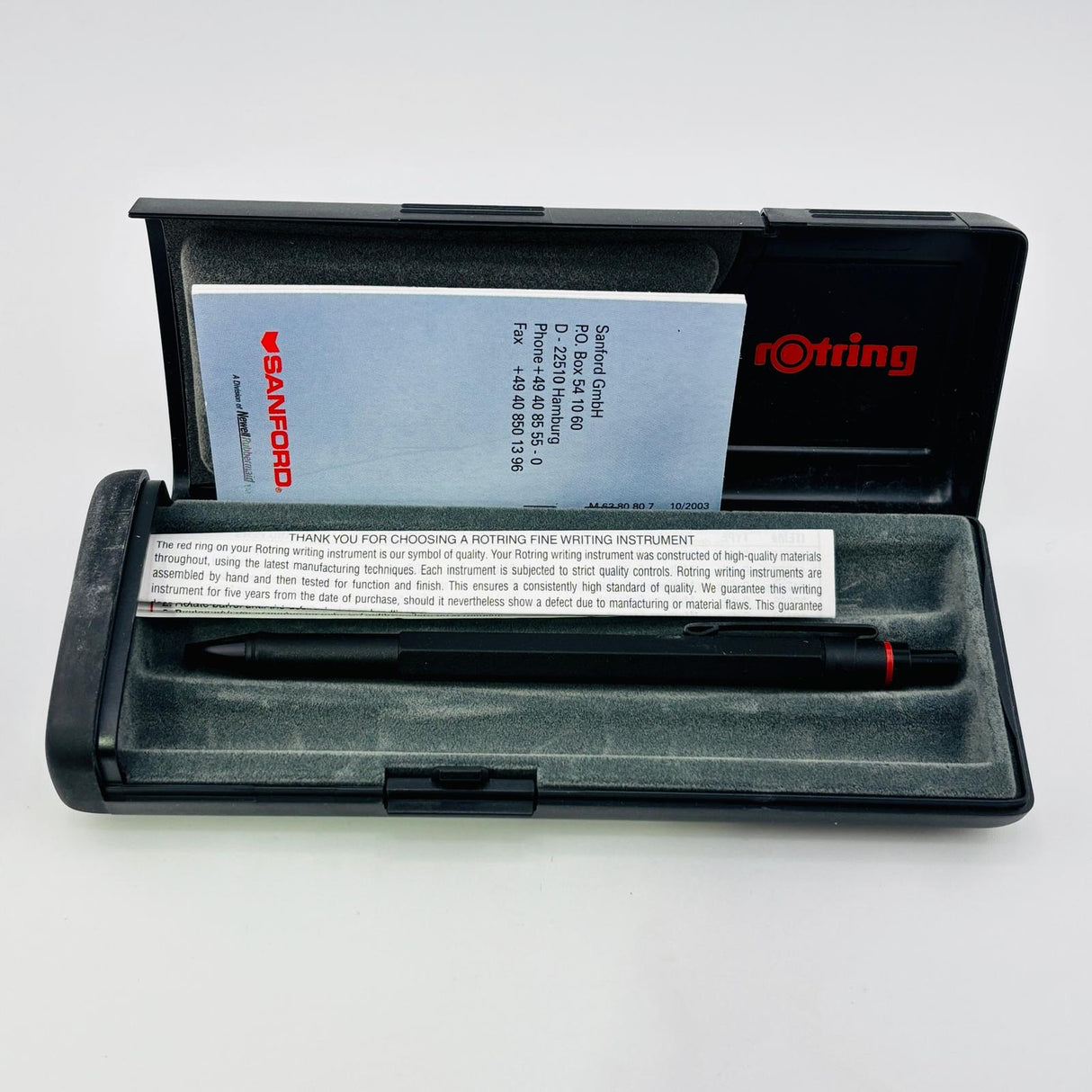 Rotring 600 Black Matte - Ball Pen