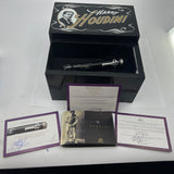 Krone Harry Houdini Limited Edition Fountain Pen   -  Medium 18kt Gold Nib  - With Authenticated Original Key Used by Houdini!
