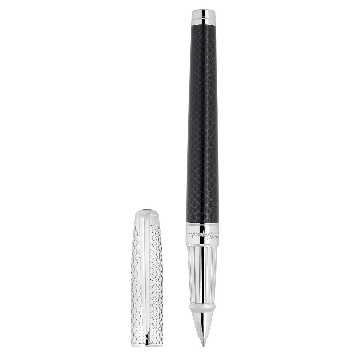 S.T. Dupont Snake Skin Black - Rollerball Pen