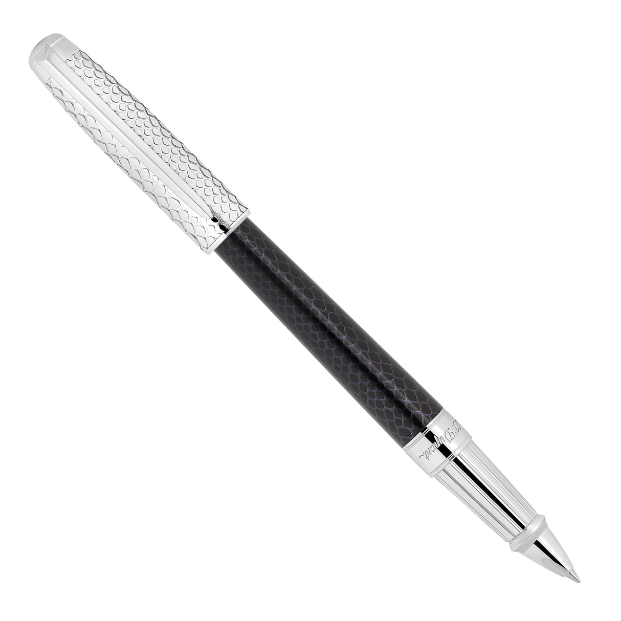 S.T. Dupont Snake Skin Black - Rollerball Pen