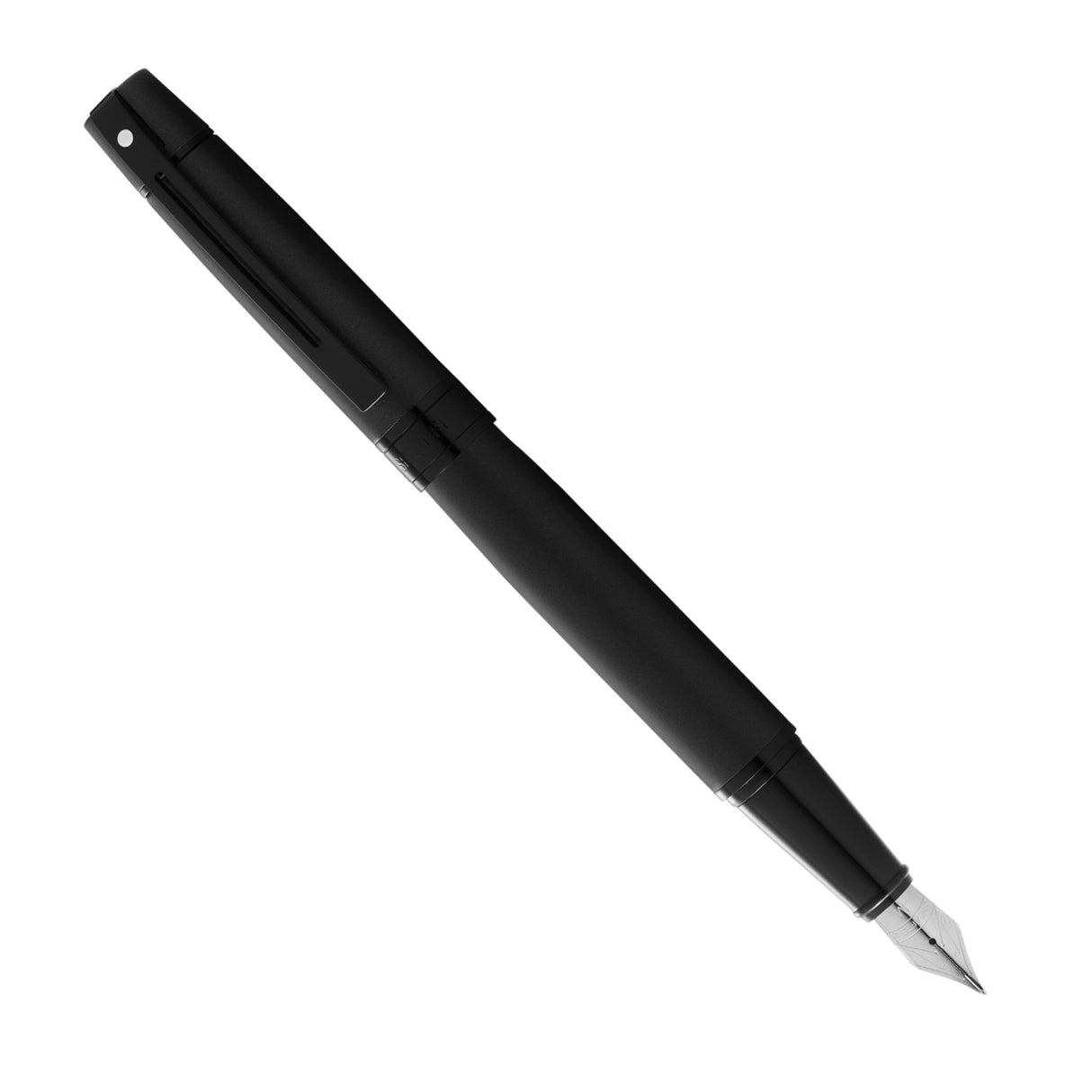 Sheaffer 300 Matte Black with Polished Black Trim - Founain Pen