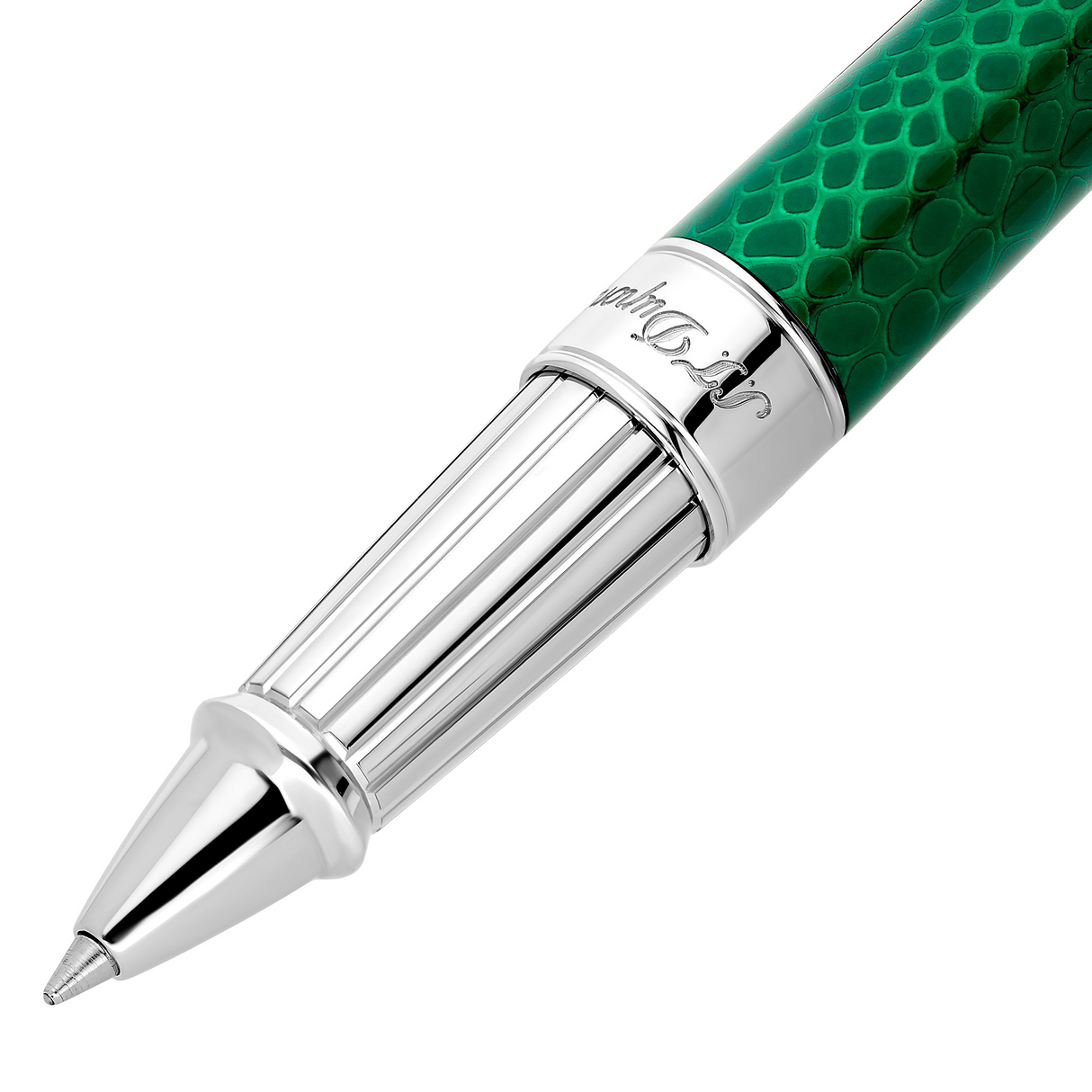 S.T. Dupont Snake Skin Green - Rollerball Pen