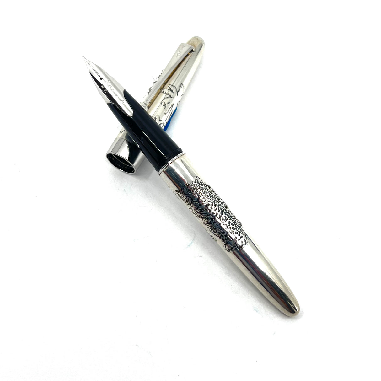 Pilot Sterling Silver Jaguar Limited Edition Fountain Pen