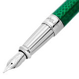 S.T. Dupont Snake Skin Green - Fountain Pen