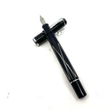 Pelikan Classic M215 Black-Silver Rhombus Fountain Pen