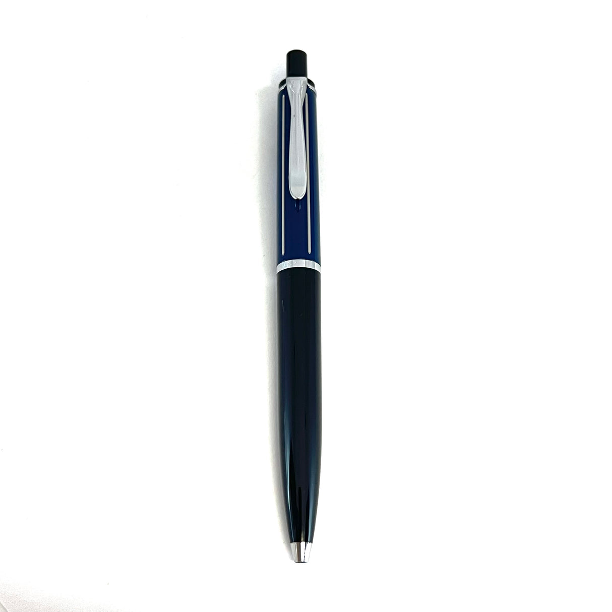 Pelikan K215 Blue Cap/Metal Strips Ballpoint Pen