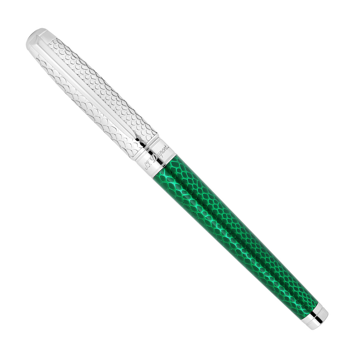 S.T. Dupont Snake Skin Green - Rollerball Pen