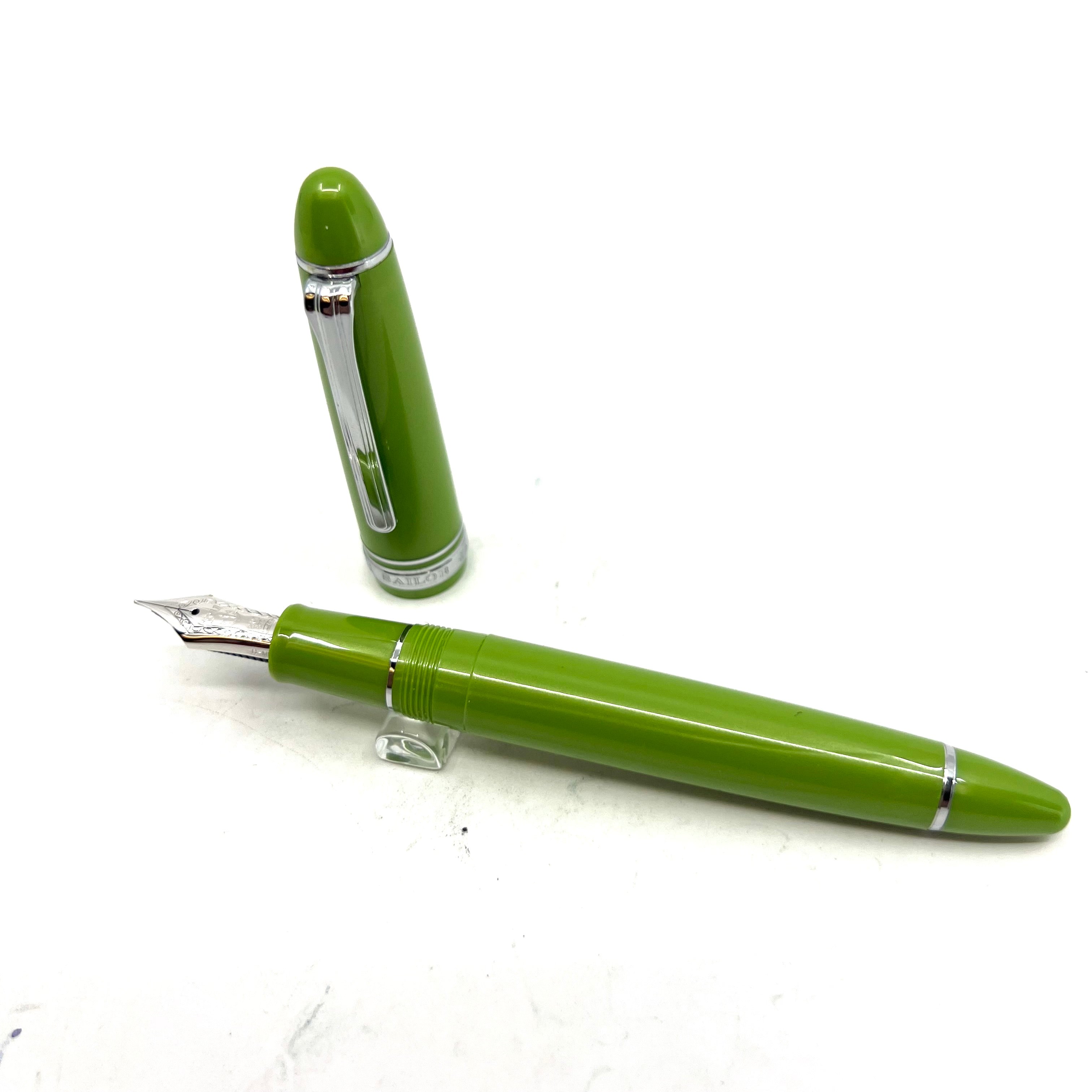 万年筆 sailor japan fonded 1911 緑色クラシック万年筆 Sailor 1911 Large Key Lime Fountain Pen – Fountain Pen Hospital