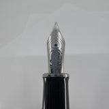 Pelikan M910 Toledo Sterling Silver Fountain Pen - Medium 18kt Gold  Nib
