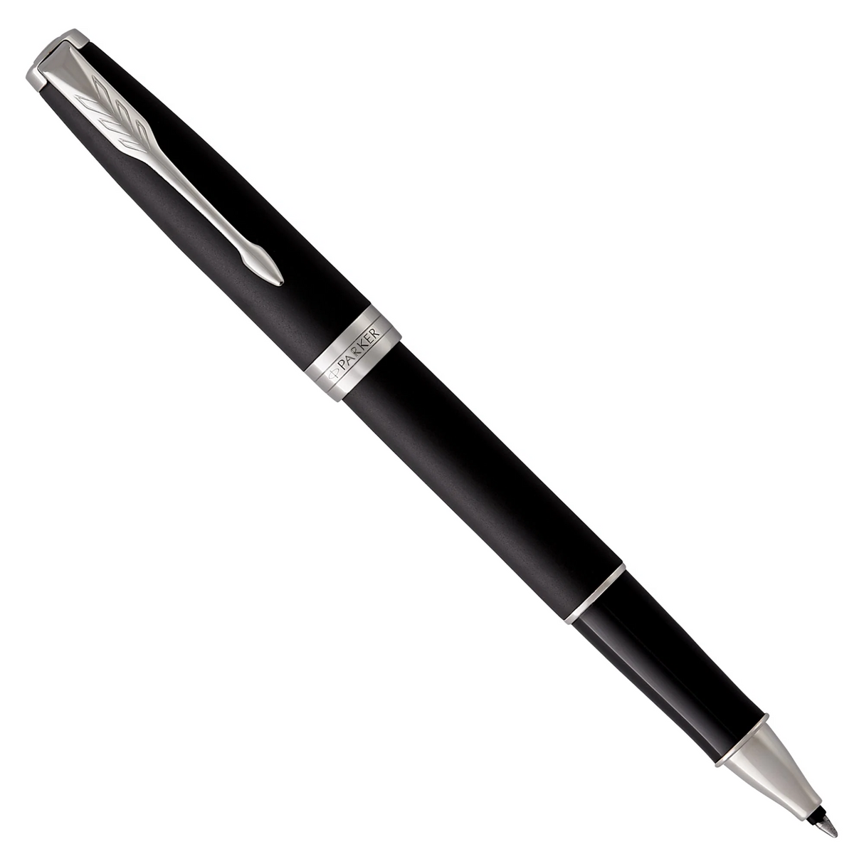 Parker Sonnet Classic Matte Black Chrome Trim Rollerball