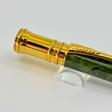 Parker Duofold Jade Marble (Grayish Green) Ballpoint Pen - Circa 2000
