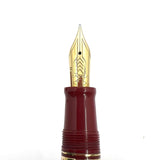 OMAS Francisco de Goya Tuscan Red Resin Facetted Limited Edition Large Paragon Fountain Pen