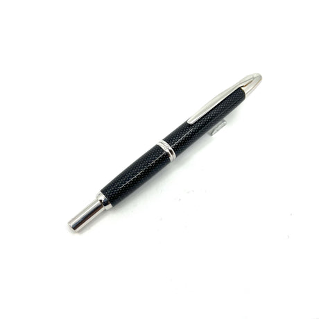 Pilot Black Carbonesque Vanishing Point Fountain Pen   - Broad 14kt Gold Nib