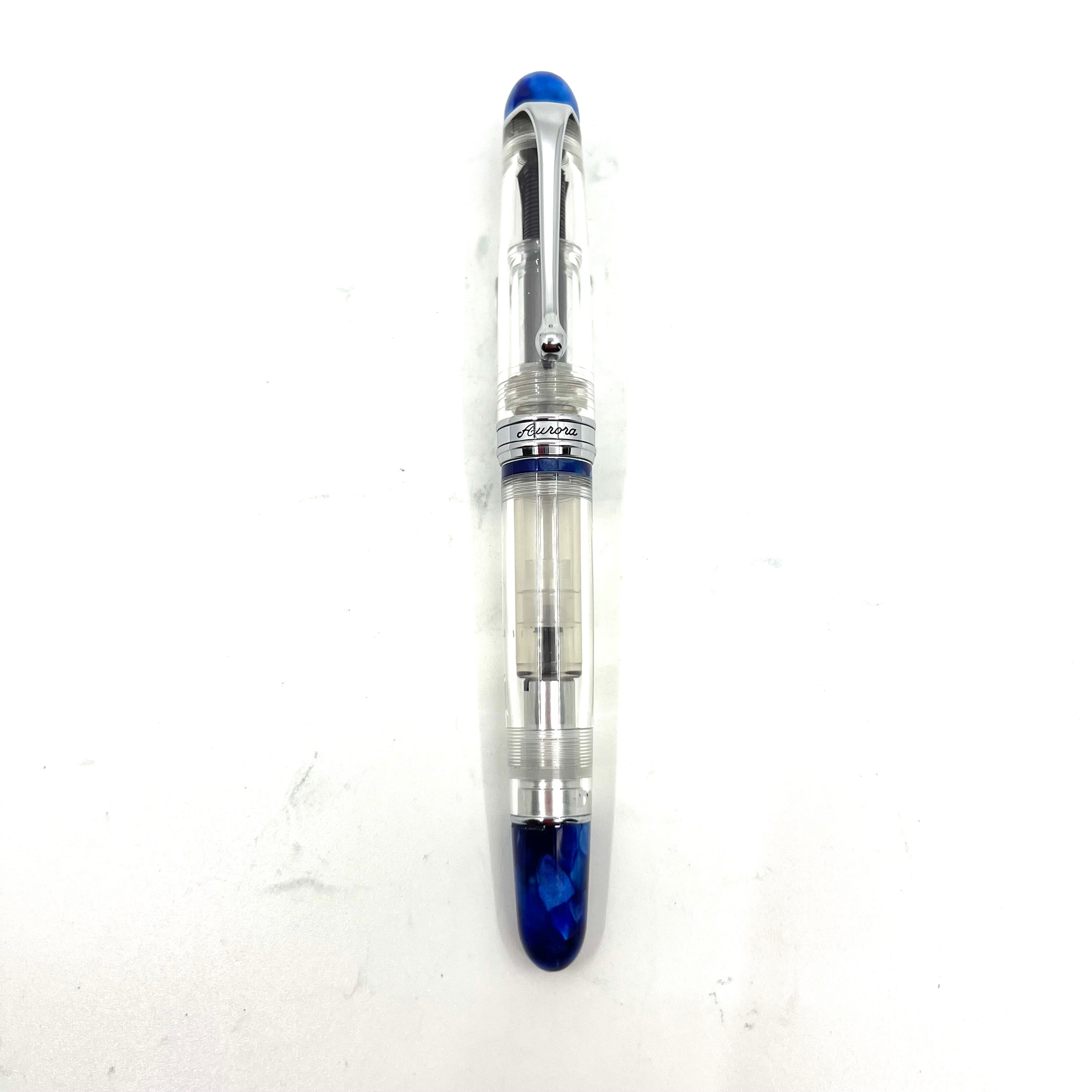 88 Minerali（ミネラーレ）アズライト Aurora 88 Minerali Azurite Demonstrator Limited Edition – Fountain