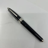 S.T. Dupont Orpheo (Largest Size) Black Laque de Chine  Fountain Pen - Medium 18kt Gold Nib