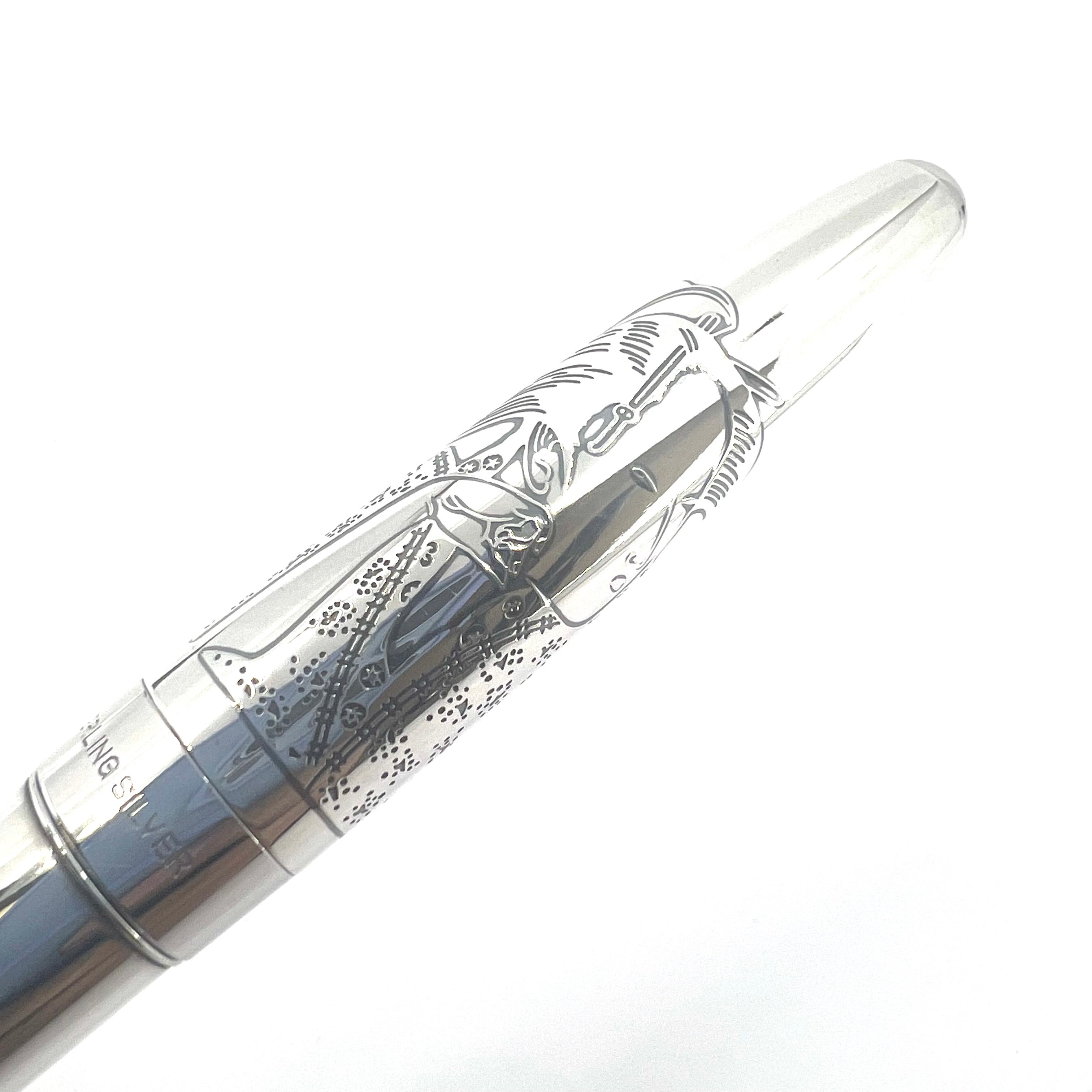 Pilot Namiki Sterling Silver Geisha Rollerball – Fountain Pen Hospital