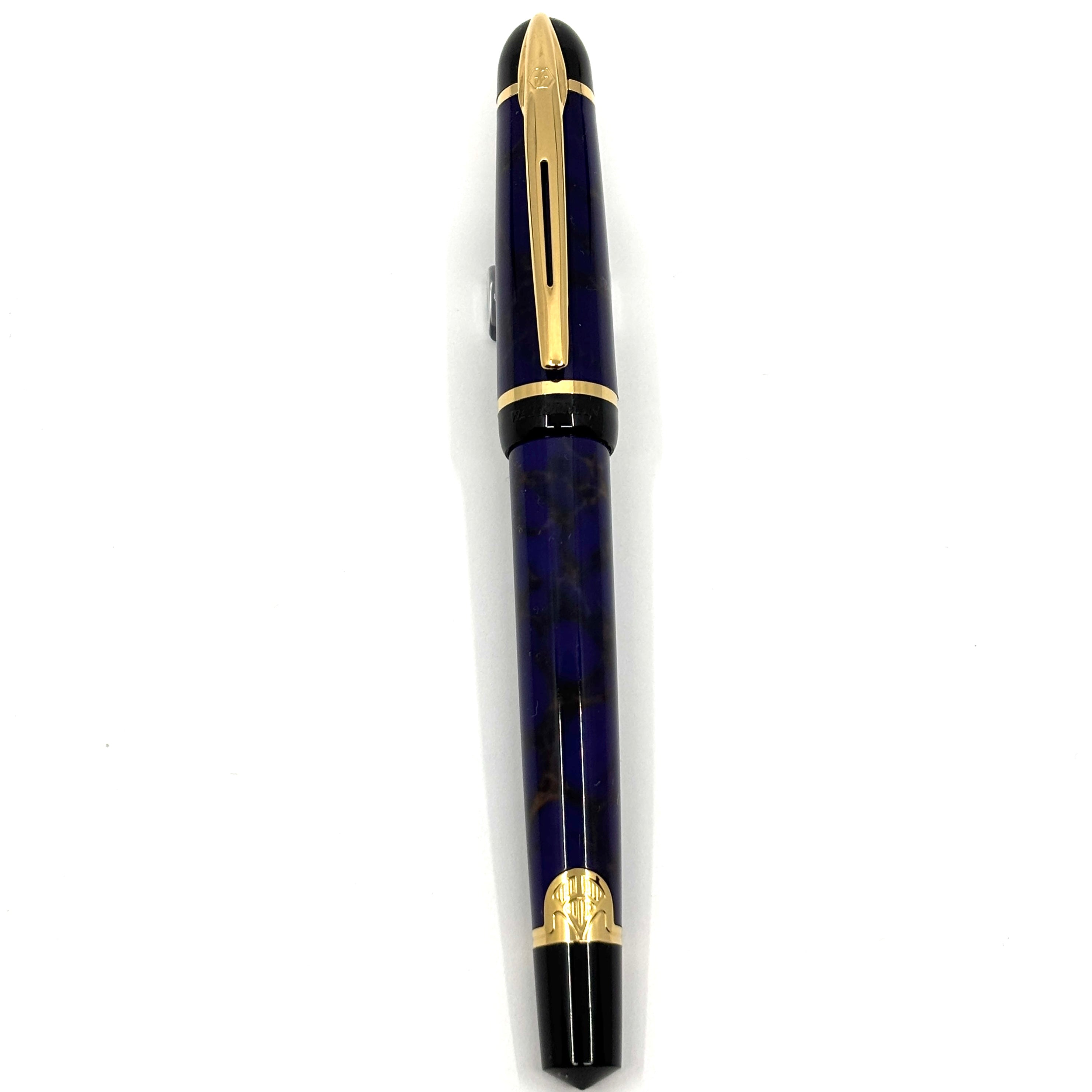 Waterman Phileas Purplish/Blue Marble (First Generation) Fountain
