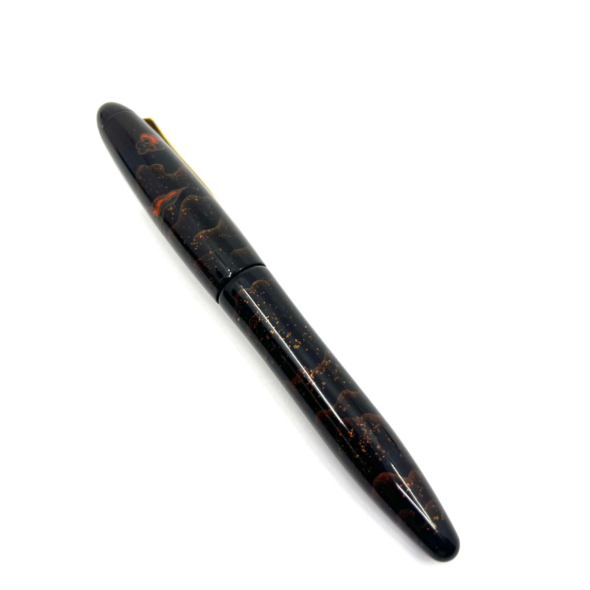 Platinum Izumo Yakumo Nuri "Ginsen Yakumo" Fountain Pen - Fine 18kt Gold Nib