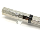 Montegrappa Privilege Deco Large Sterling Silver 8-Sided Fountain Pen