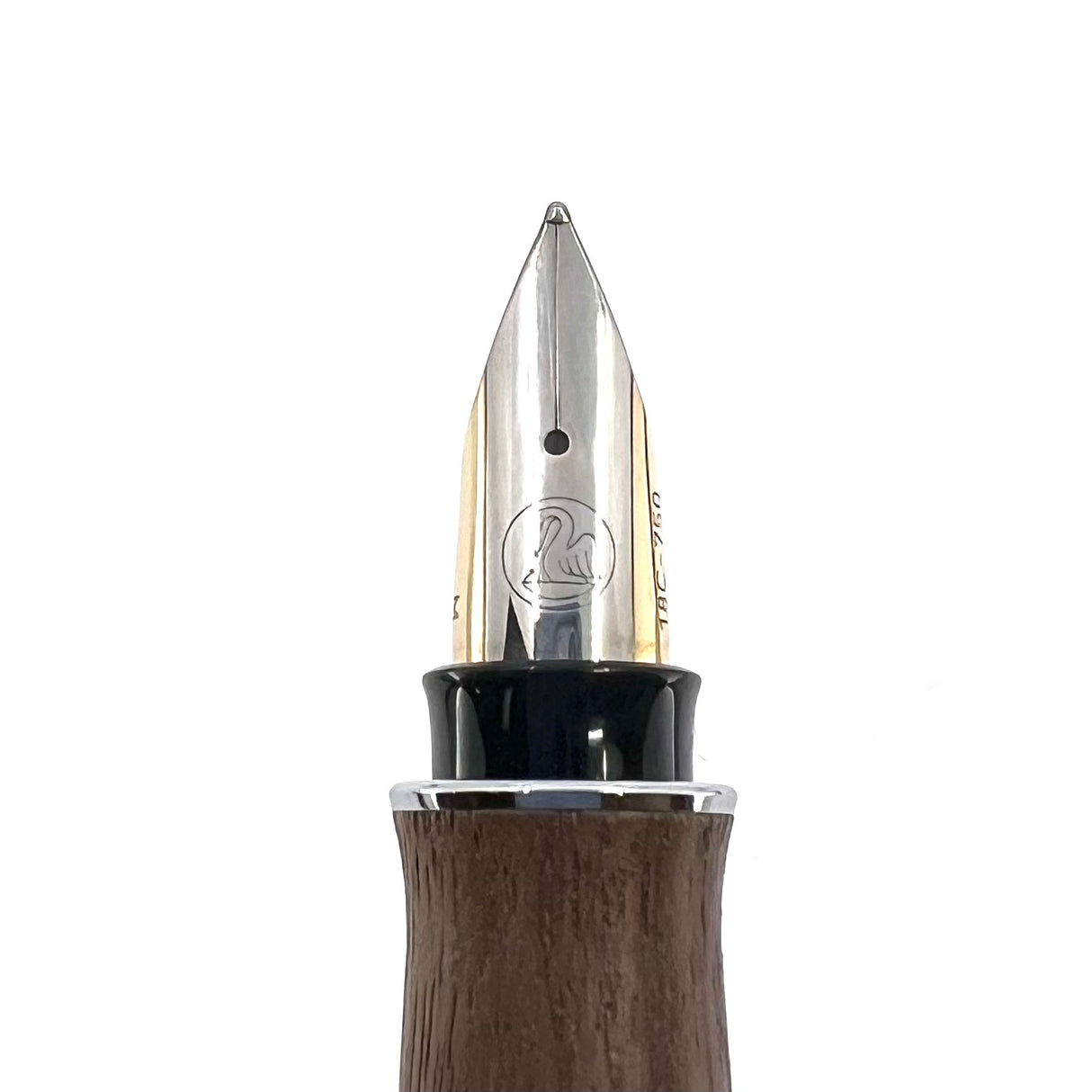 Pelikan P364 Nutwood Brown Fountain Pen - Medium 18kt Gold Nib