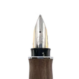 Pelikan P364 Nutwood Brown Fountain Pen - Medium 18kt Gold Nib