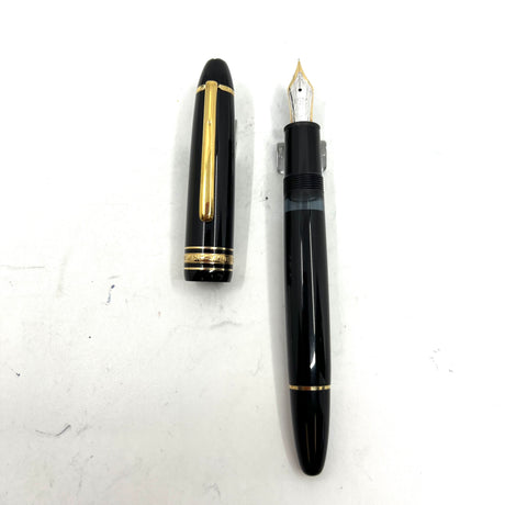 Montblanc Meisterstuck Black Resin #146 LeGrand Fountain Pen