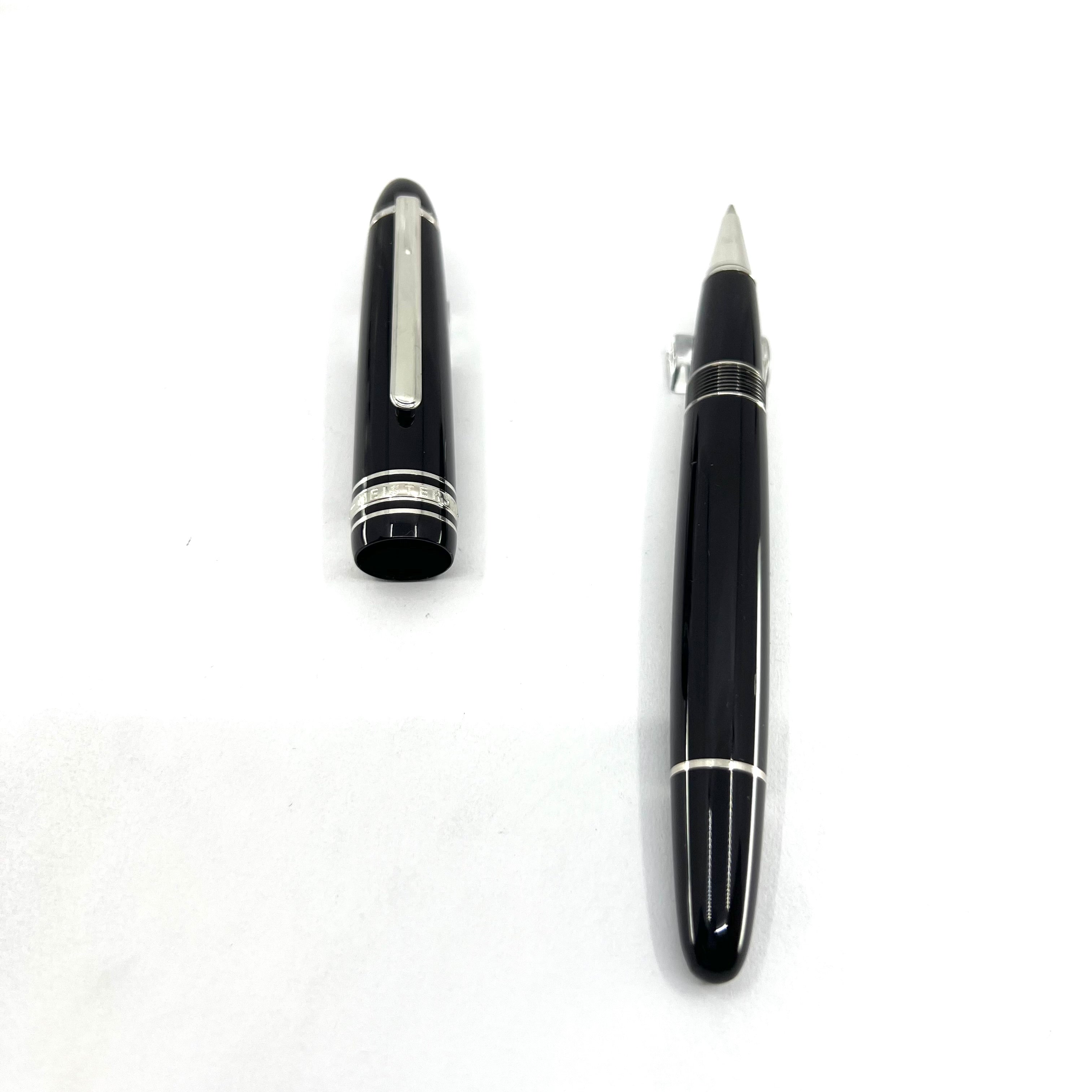 Montblanc Meisterstuck Platinum-Coated Black Resin LeGrand