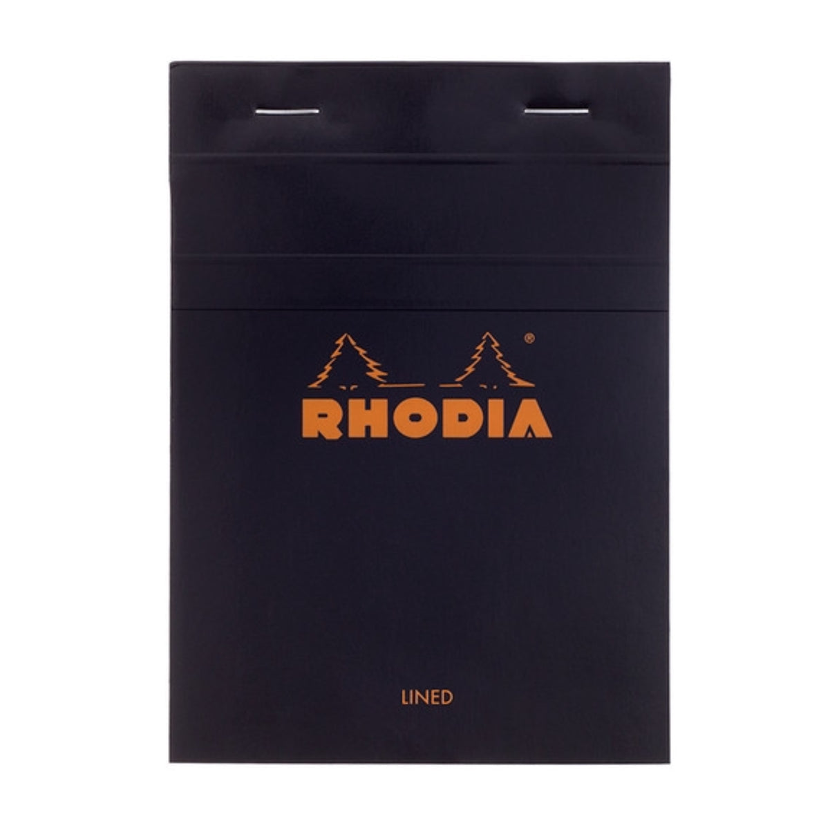 RHODIA BLACK LINED NOTEPAD 4.1 X 5.8in (4 X 6)