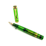 Pelikan M800 - The Original Transparent Green Demonstrator Fountain Pen (Ca. 1995)