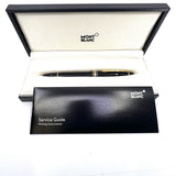 Montblanc Black Meisterstuck #146 LeGrand Fountain Pen - Semi Flex Fine 14kt Gold Nib