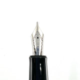 Pilot-Namiki Black Lacquered Bamboo Metal Oversized Fountain  Pen - Broad 14kt Gold Nib